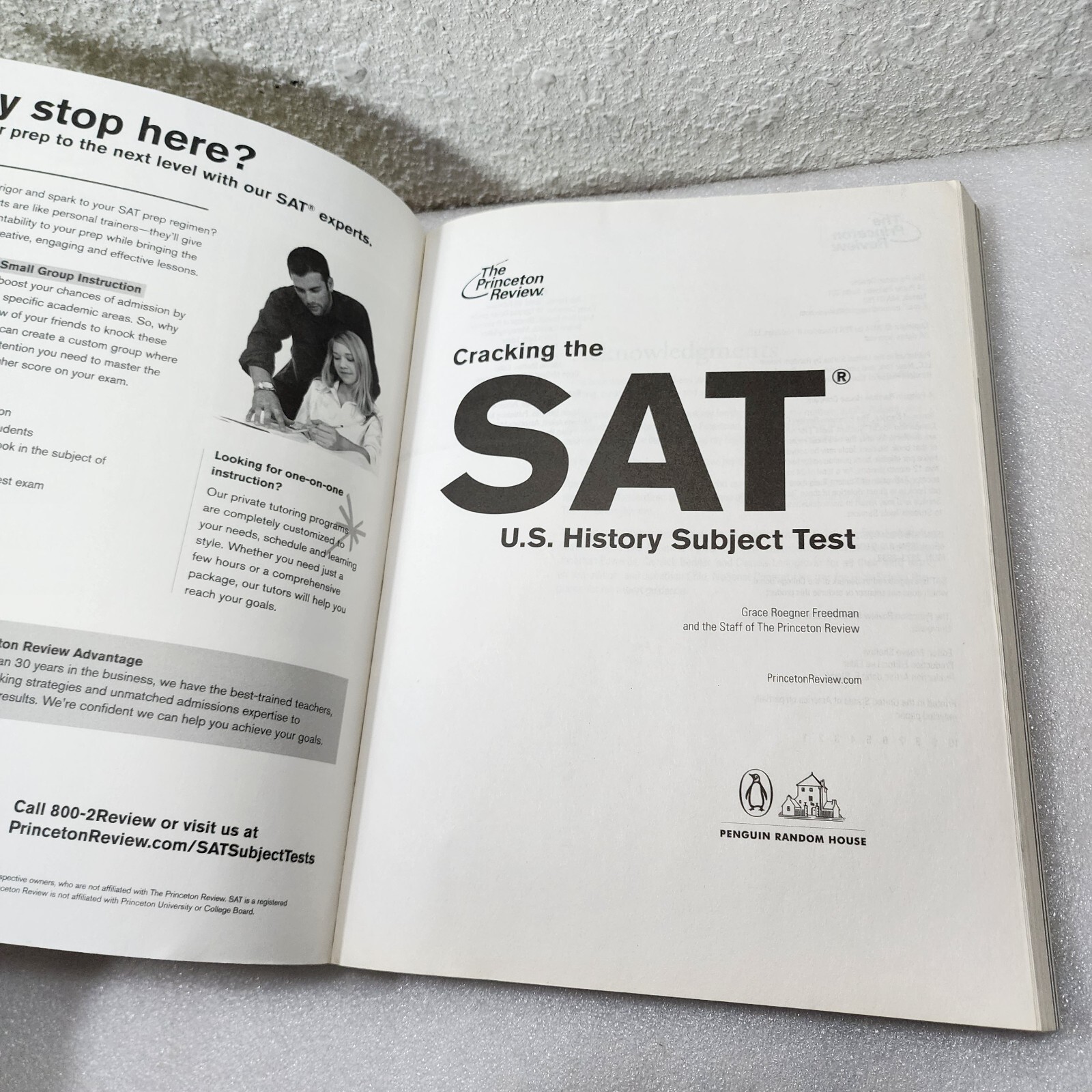 Cracking the SAT U.S. History Subject Test