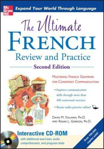 The Ultimate French Review and Practice – Paperback By Stillman, David – GOOD