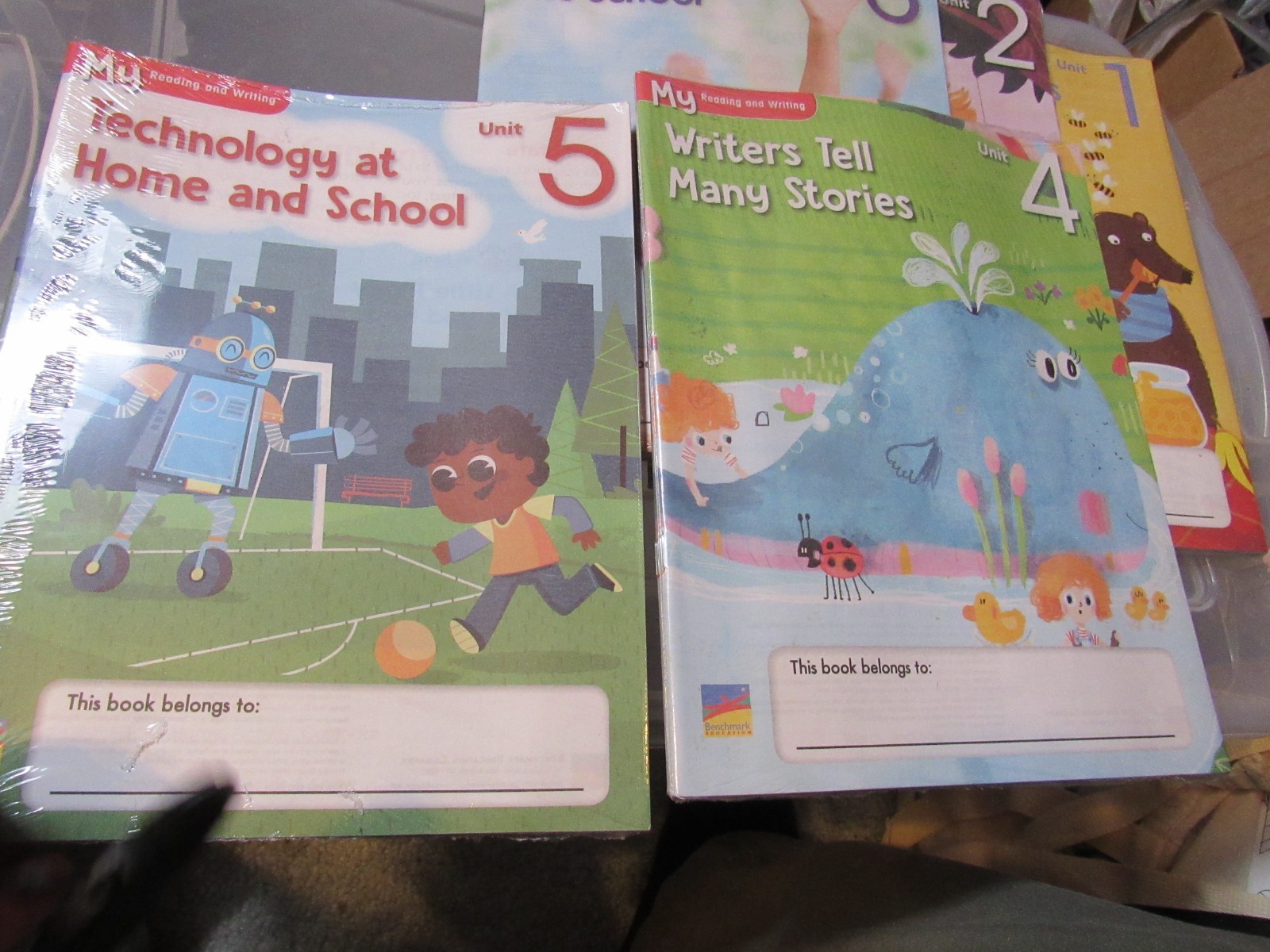Benchmark My Reading & Writing Units 1-10 Set 5 Student Books New Sealed