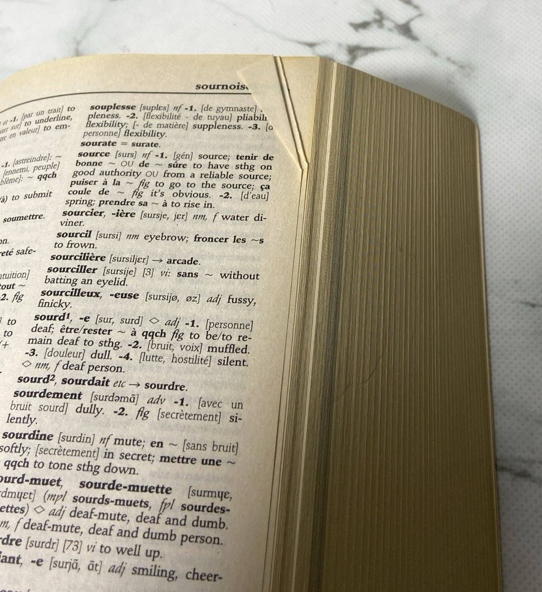 Larousse English-French Français-Anglais Concise Dictionary 120,000 Translations