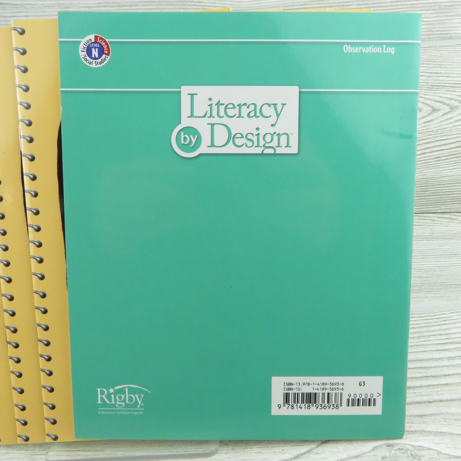 Rigby – My Science Project – Literacy Design – Reading Level N – Lot of 5 Books