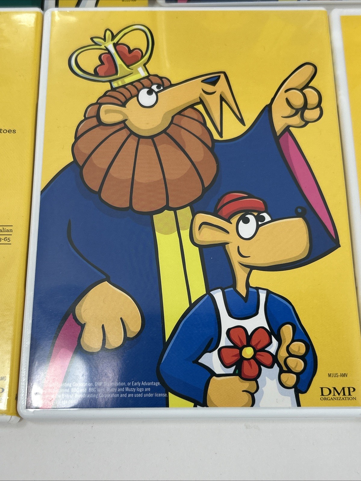 BBC MUZZY Early Level 1 Multilingual Language DVD/CD/CD-Rom Booklet Set