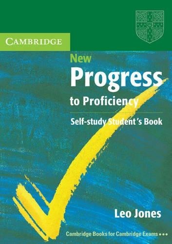 New Progress to Proficiency Self-Study Stu… by Jones, Leo Paperback / softback