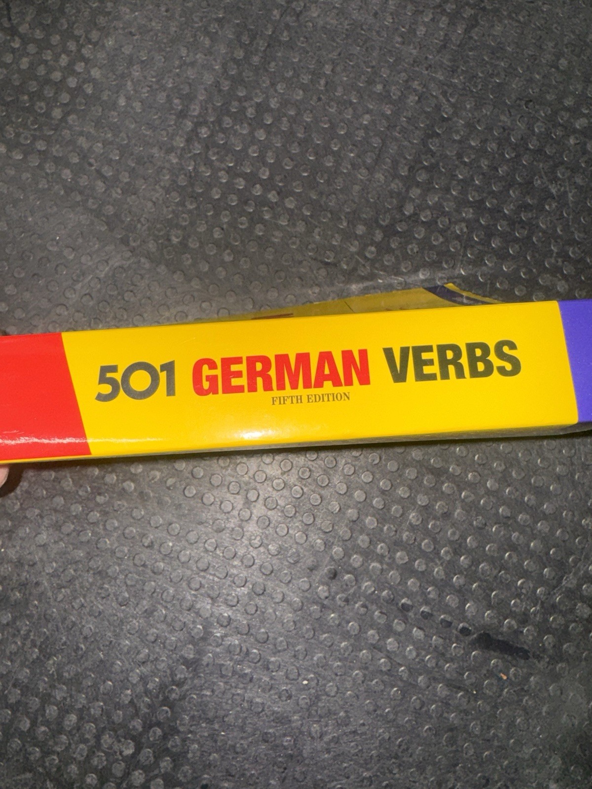 Barron’s Foreign Language Guides 501 German Verbs 5th Ed PB Online Practice
