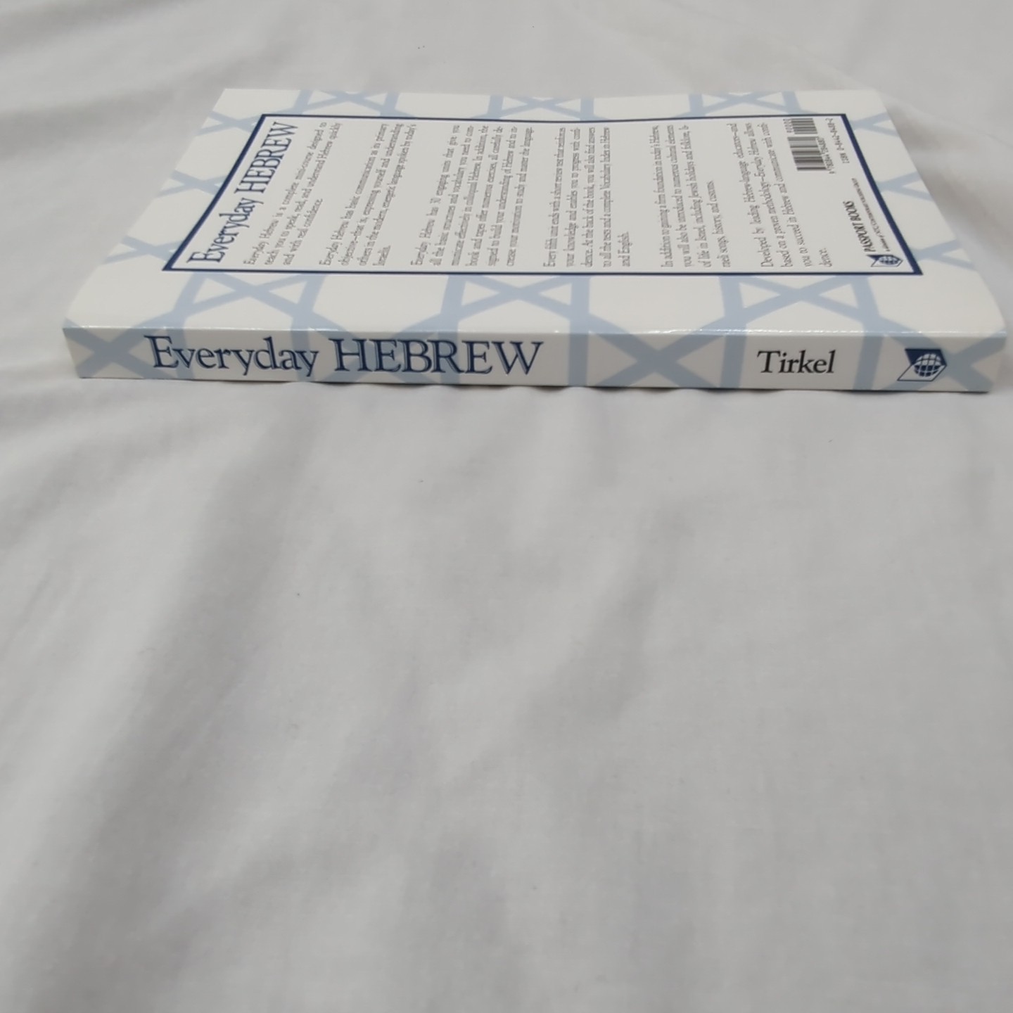 Everyday Hebrew Tirkel, Eliezer Passport Books Book Only for Course