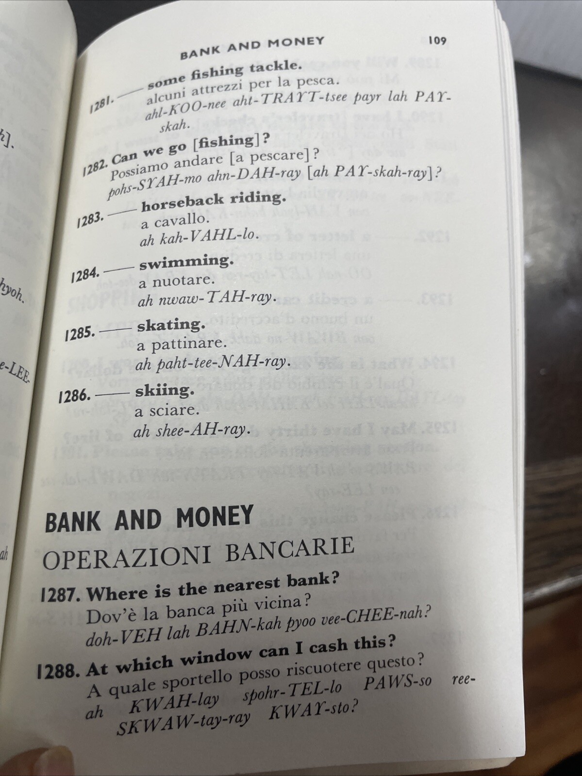 Say It in Italian “Dover Language Guides Say It Series” 1958 Paperback