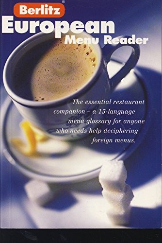 Berlitz European Menu Reader (Berlitz European Gu… by Berlitz Guides Paperback