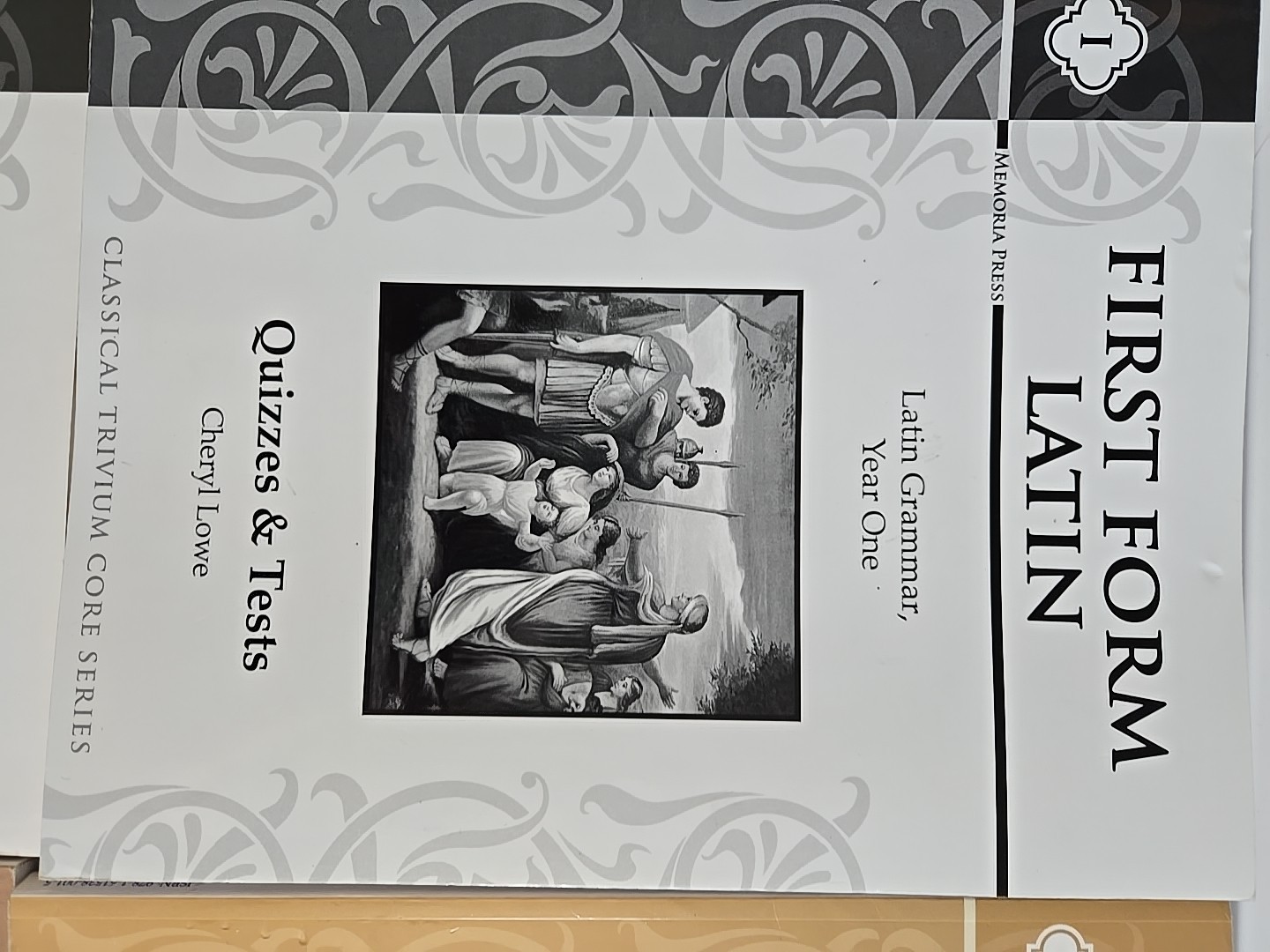 FiRST FORM & 2ND FORM MEMORIA PRESS SET WITH DVDS,CD,CARDS,BOOKS,TESTS,& KEYS