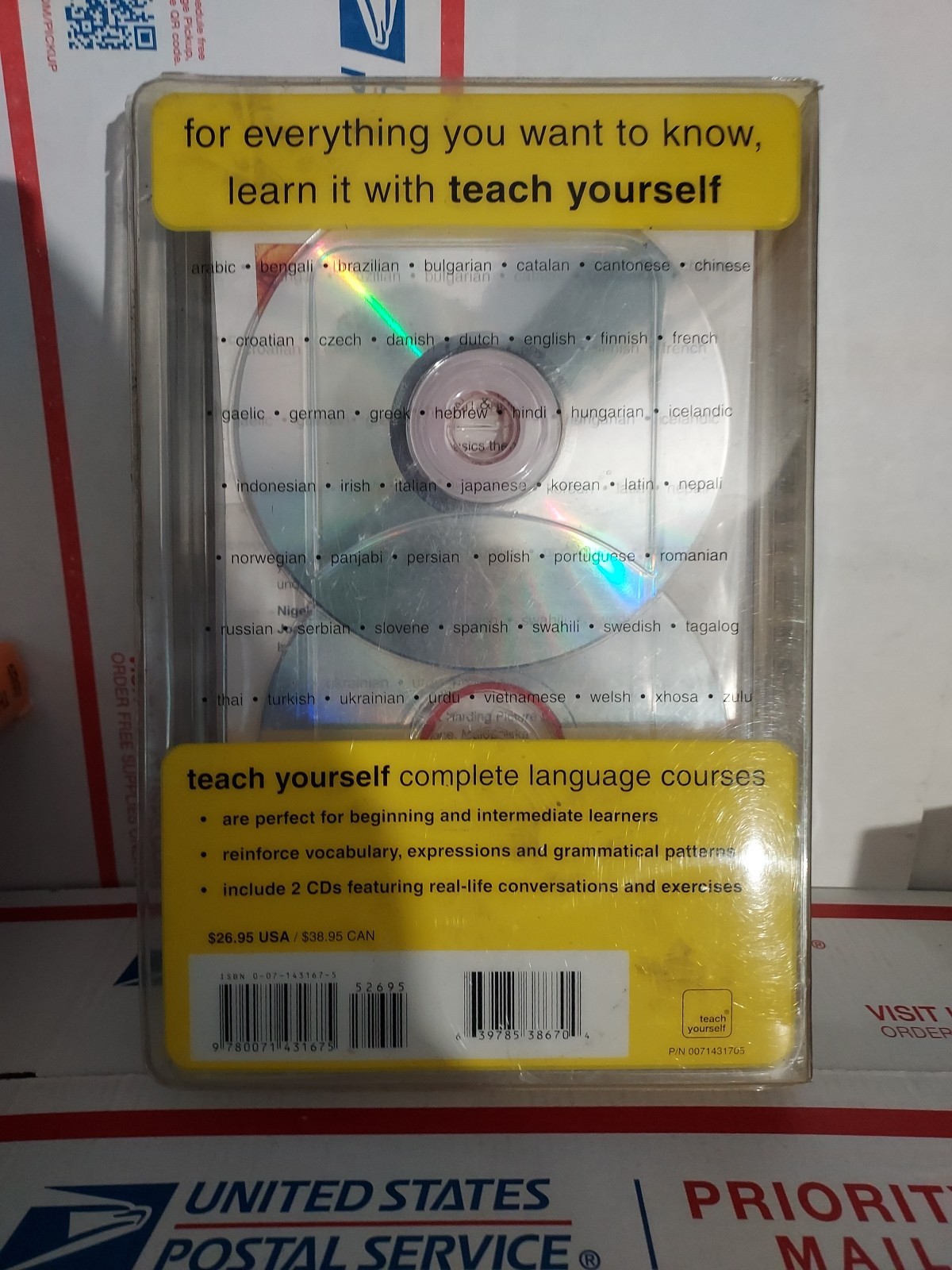 Missing Disc 1 – Teach Yourself Polish: With Booklet Audio CD Program – #183