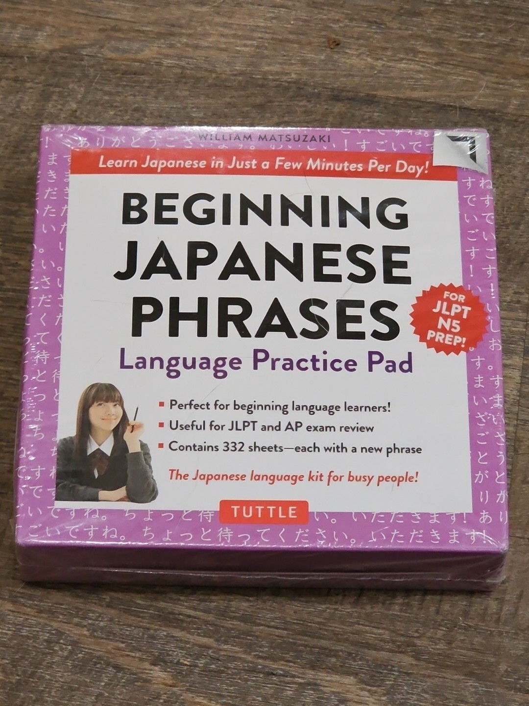 Tuttle Practice Pads Ser.: Beginning Japanese Phrases Language Practice Pad :…