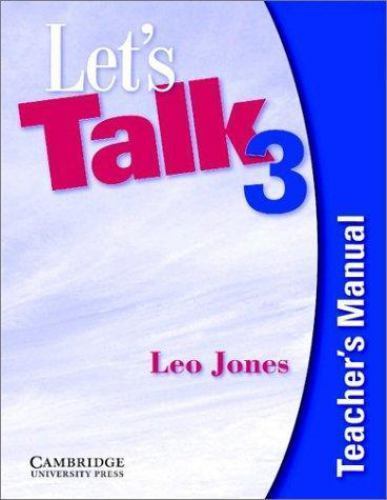 Let’s Talk 3 Teacher’s Manual, Jones, Leo, Good Book