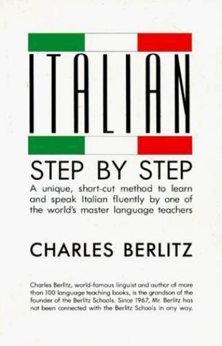 Italian Step-by-Step (Language guides) – Paperback By Berlitz, Charles – GOOD