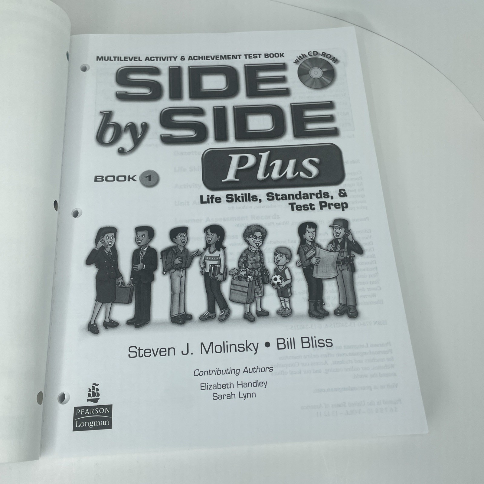 SIDE BY SIDE PLUS MULTILEVEL ACTIVITY ACHIEVEMENT TEST BOO By Steven J. Molinsky