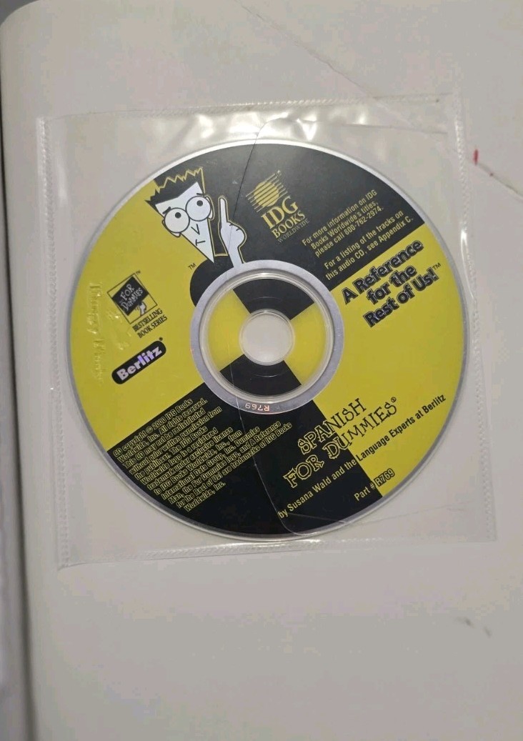 Spanish For Dummies (2nd Edition) with Unused Audio CD – Berlitz Language