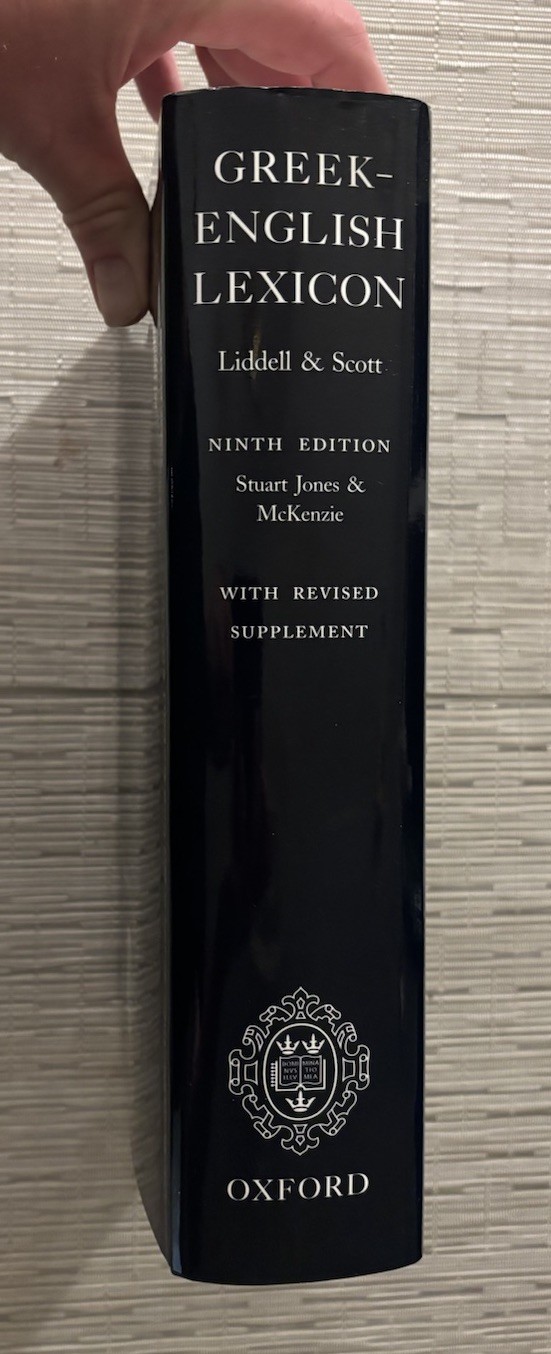 Greek-English Lexicon~With a Revised Supplement~By Henry G. Liddell~1996
