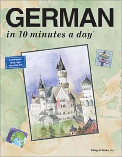 German in 10 Minutes a Day – Paperback By Kristine K. Kershul – GOOD