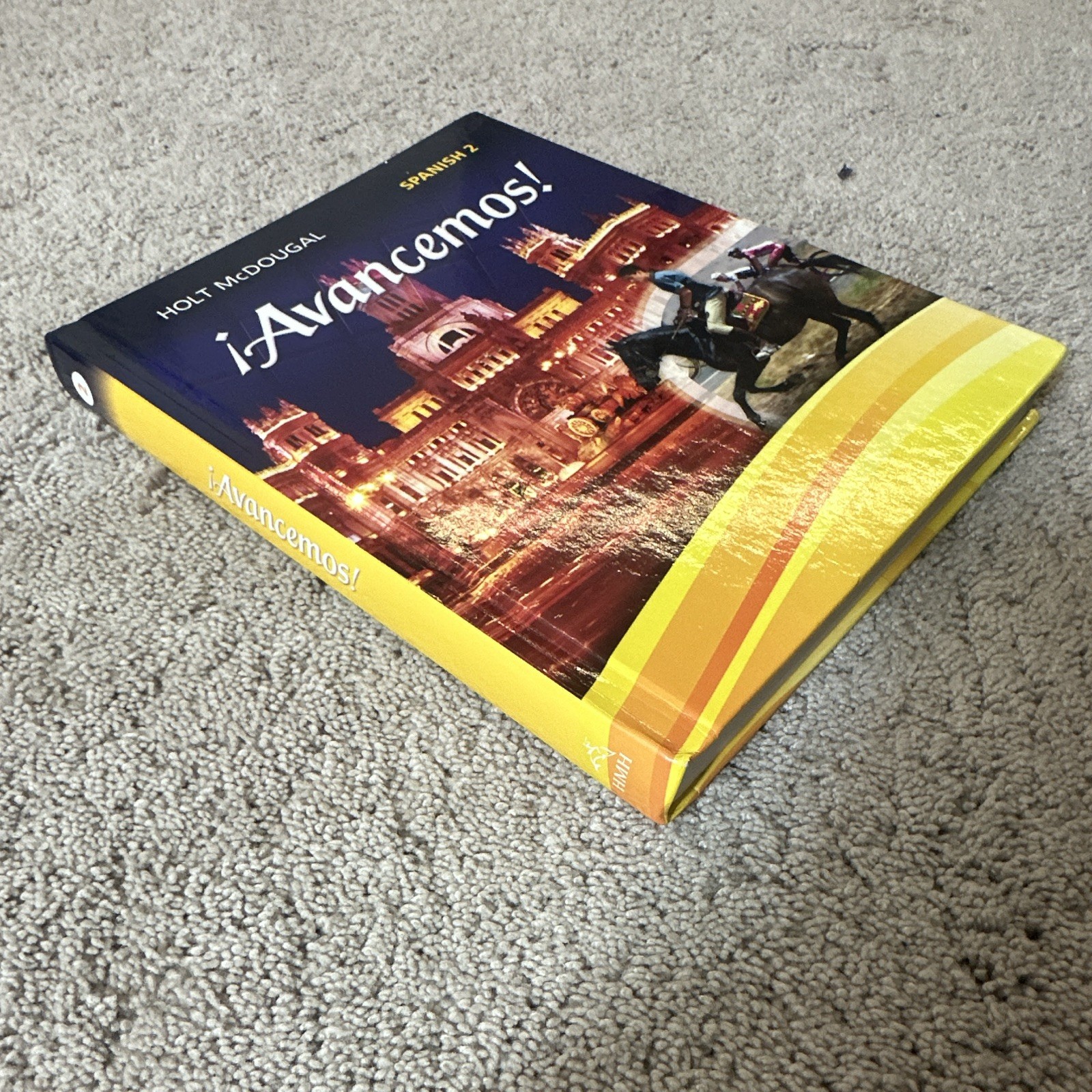 Holt McDougal ¡Avancemos! Spanish 2 Hardcover ISBN 9780547871936