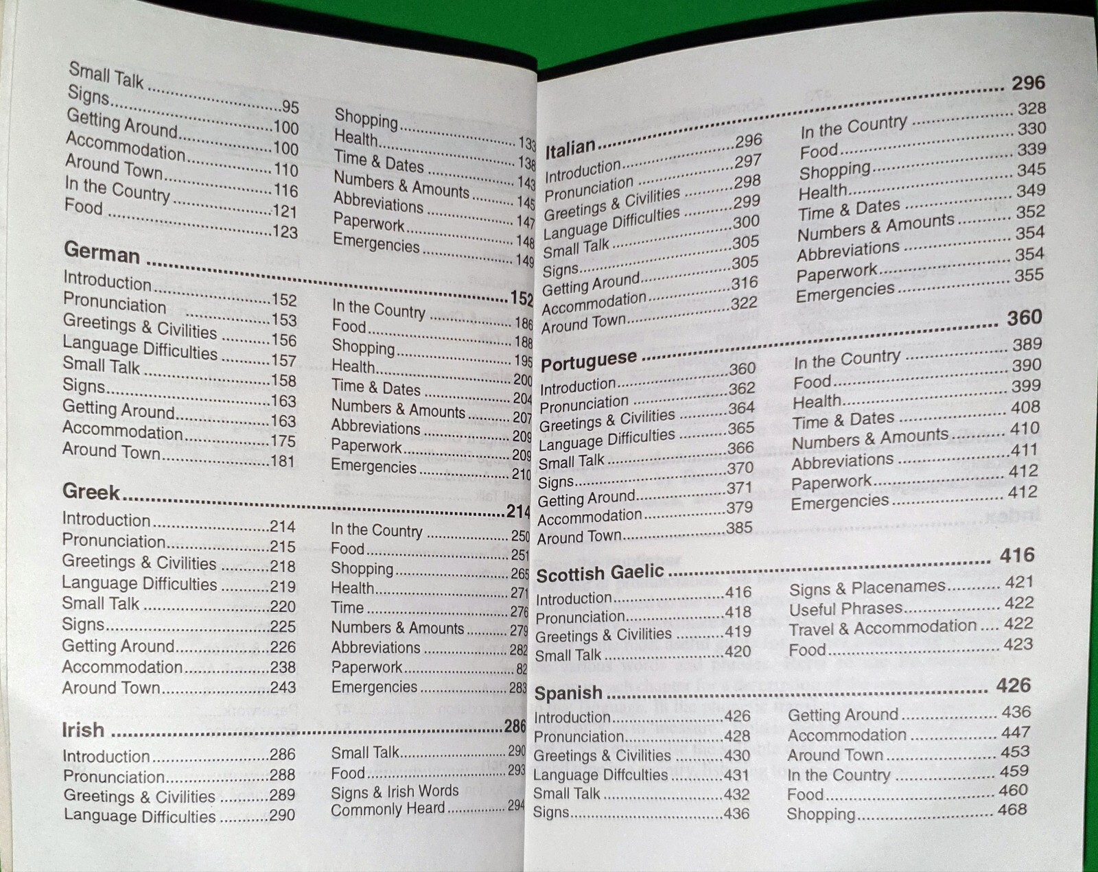 Western Europe Phrasebook
