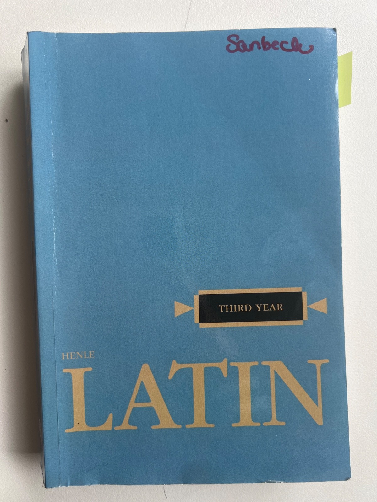 Henle Latin Ser.: Third Year Latin by Robert J. Henle (1959, Trade Paperback)