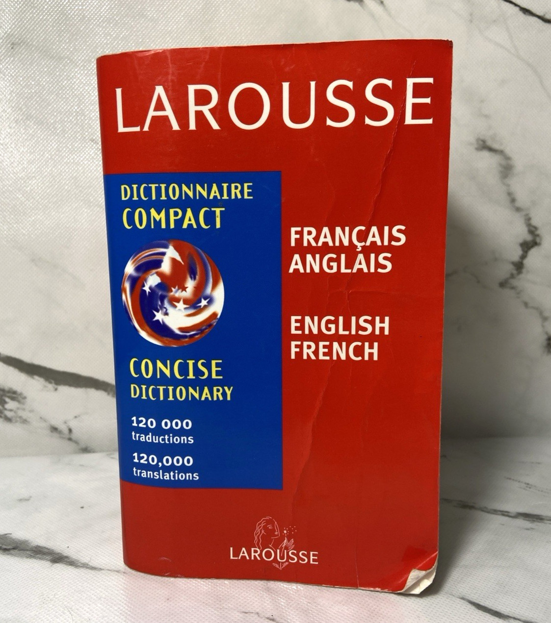 Larousse English-French Français-Anglais Concise Dictionary 120,000 Translations