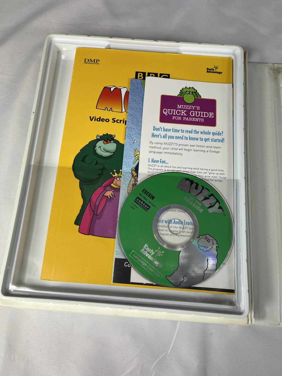 Muzzy BBC Language Course For Children Spanish Level 1 DVD & CD Set