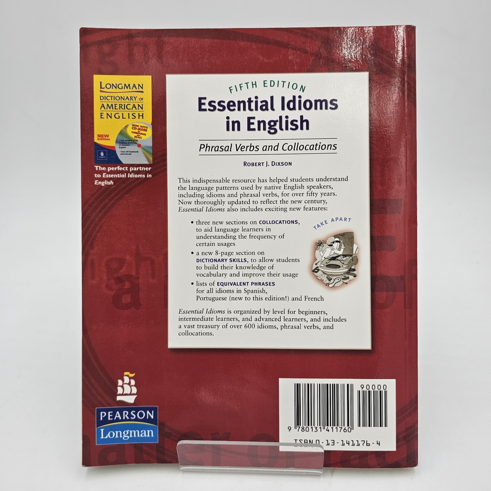 Essential Idioms in English Dixon 5th Ed Longman ESL Textbook Phrasal Verbs VG+