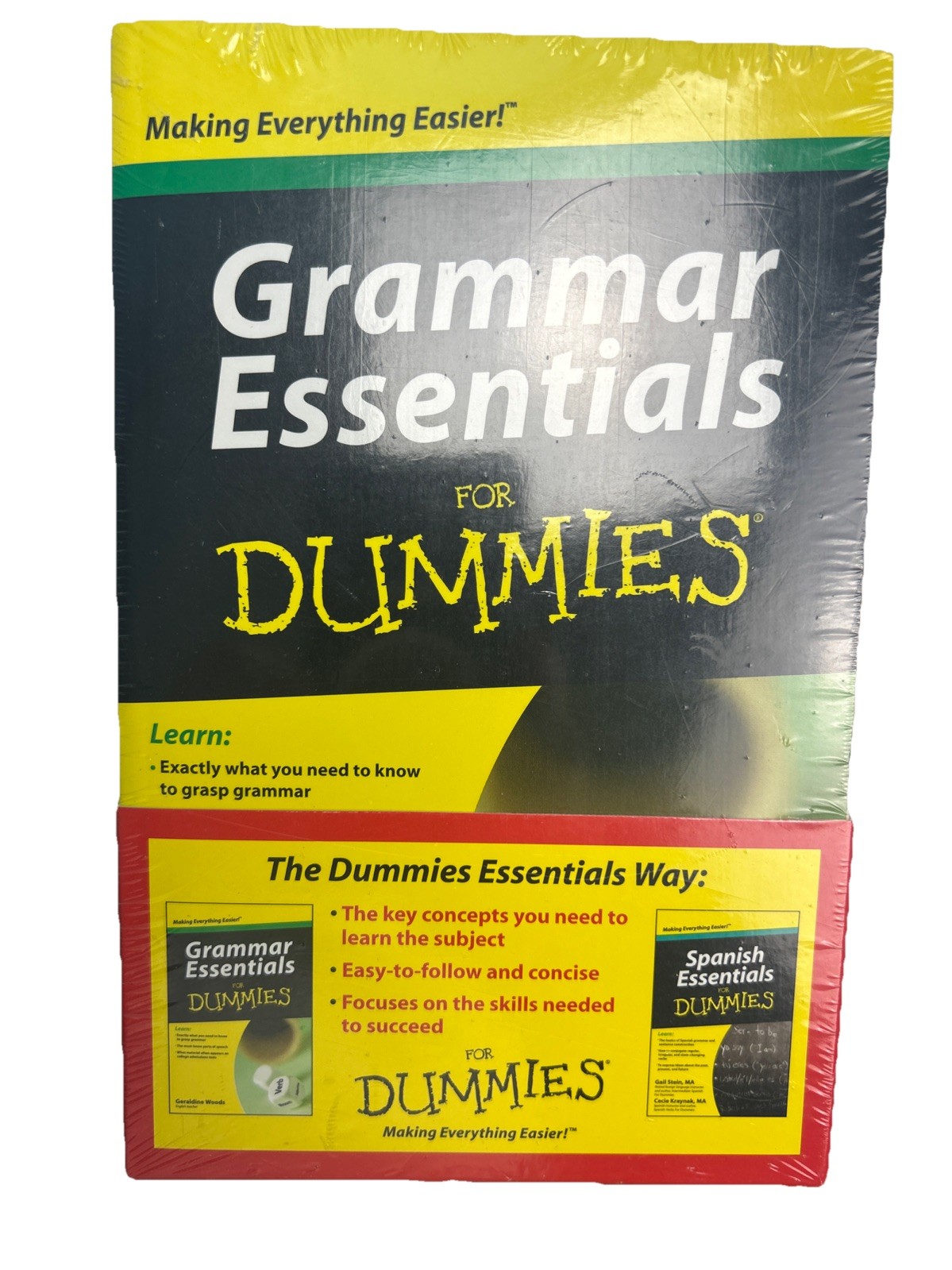 Grammar and Spanish Essentials for Dummies Bundle by Wiley and Consumer Dummies