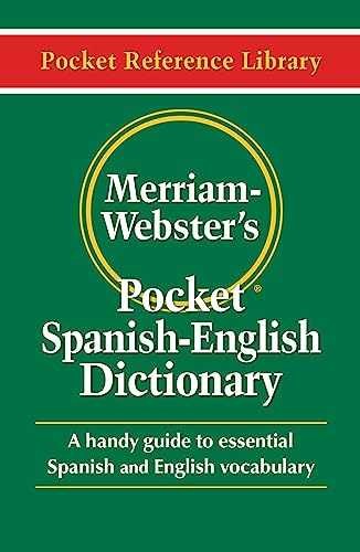 Merriam-Webster’s Pocket – Pocket Book, by Merriam-Webster – Very Good j