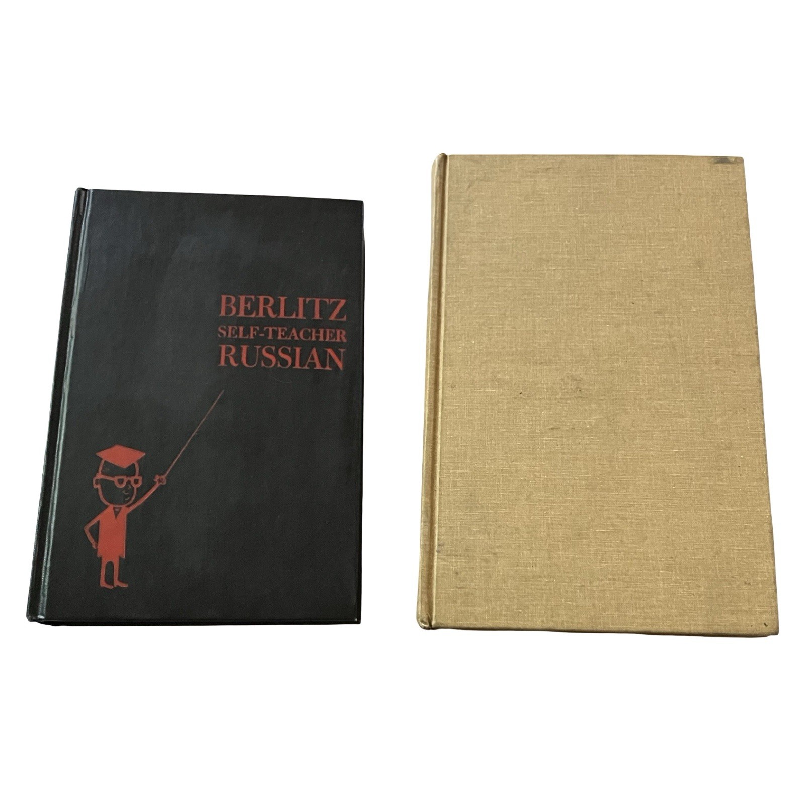 Berlitz Self-Teacher Russian 1971 & Intermediate Reader Mihalchenko 1967 VTG Lot