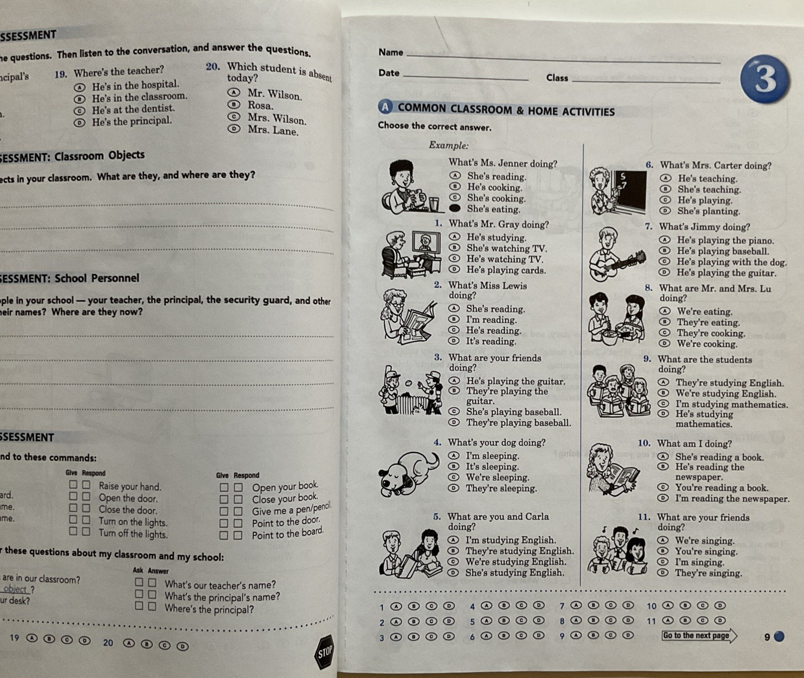 SET 3 Side by Side Plus 1 Activity Workbook + Test Book + CDs Bliss and Molinsky