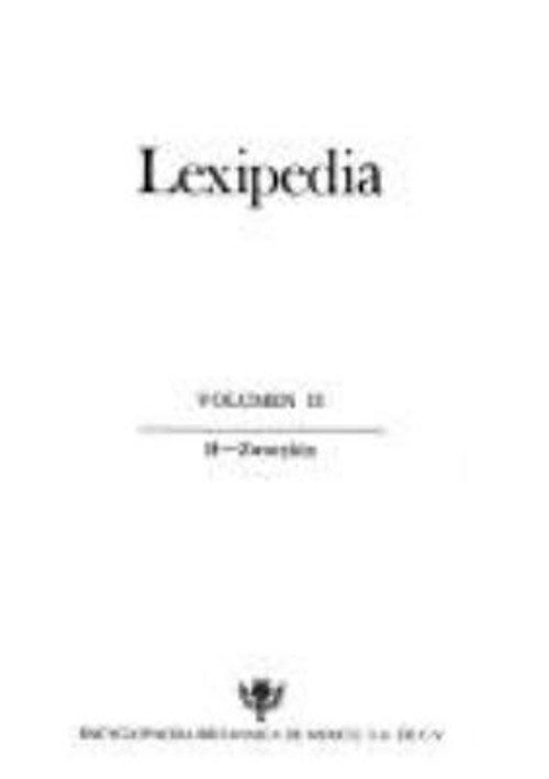 Lexipedia Hardcover Inc. Staff Encyclopaedia Britannica Publisher