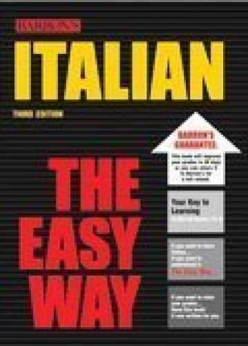 Italian the Easy Way (Easy Way Series) – Paperback, by Danesi Marcel – Very Good
