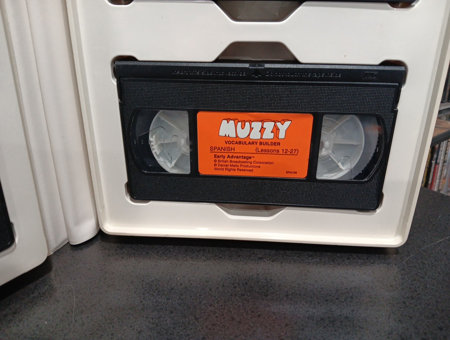 MUZZY BBC Language Course for Children VHS Set Learn Spanish COMPLETE SET