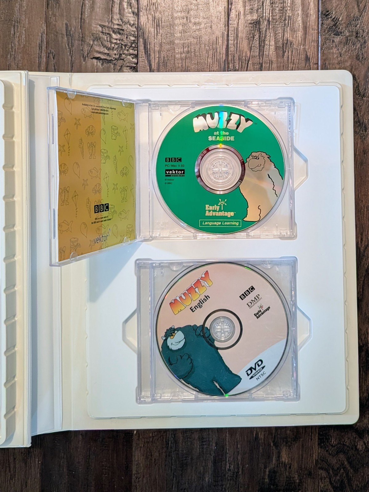BBC Muzzy Spanish Level 1 Early Advantage Language Course For Children DVD/CD