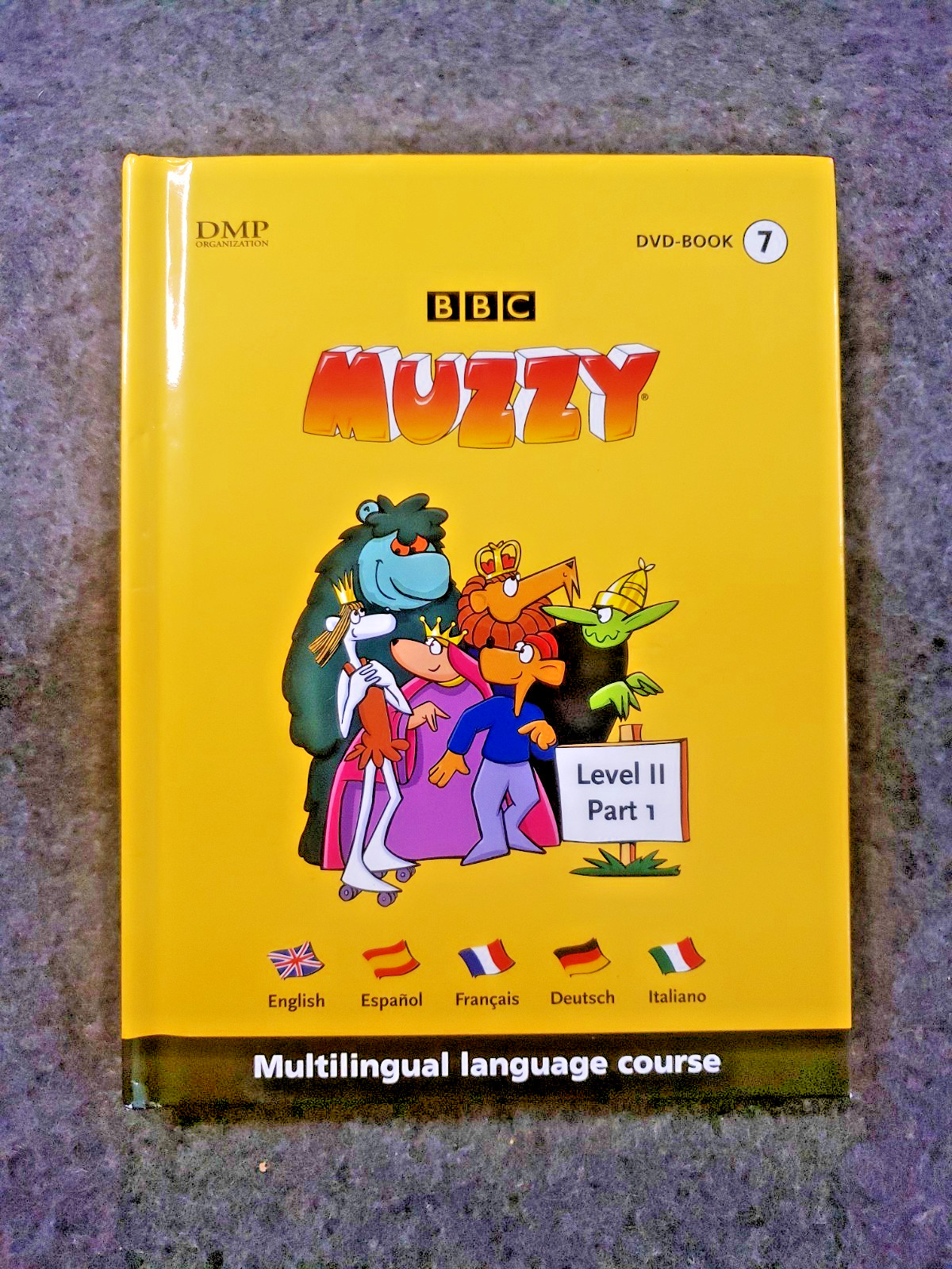Muzzy BBC Multilingual Language Children’s Course DVD Book 7 Level 2 Pt 1(C6B4)