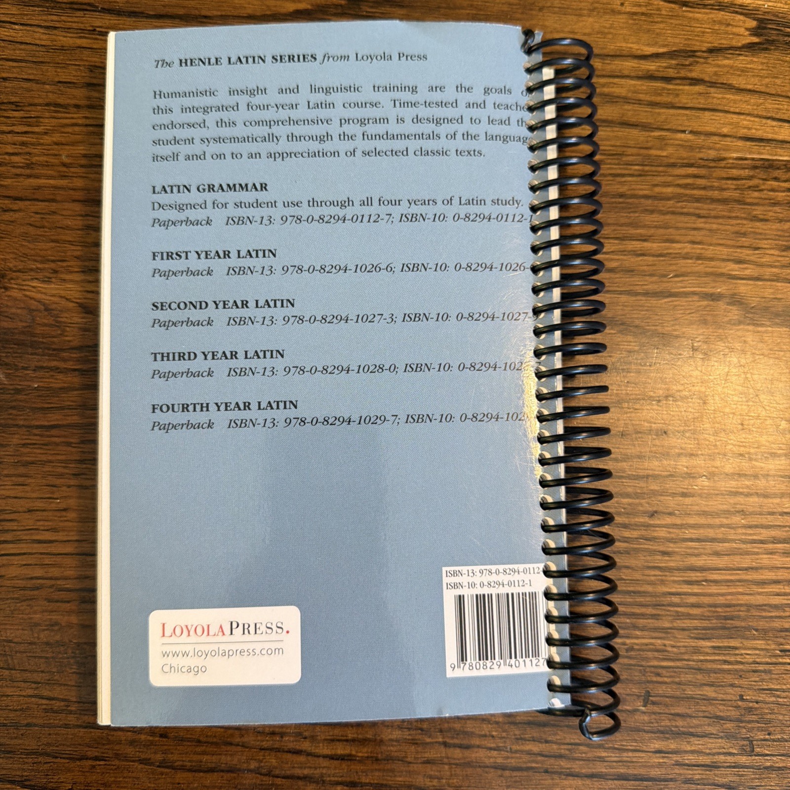 Henle Latin Ser.: Latin Grammar by Robert J. Henle (1980, Trade Paperback)