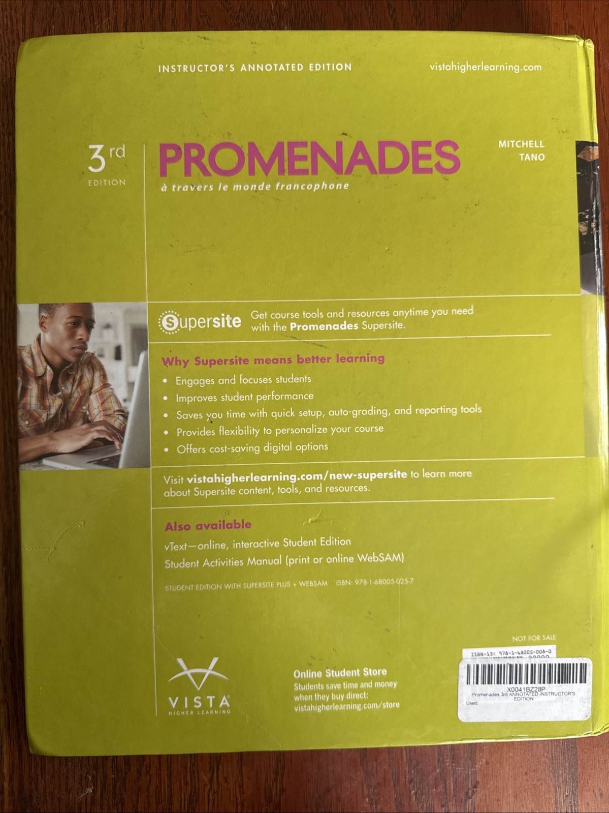 Promenades 3e Instructor Annotated Edition by James Mitchell (2017, Book, Other)