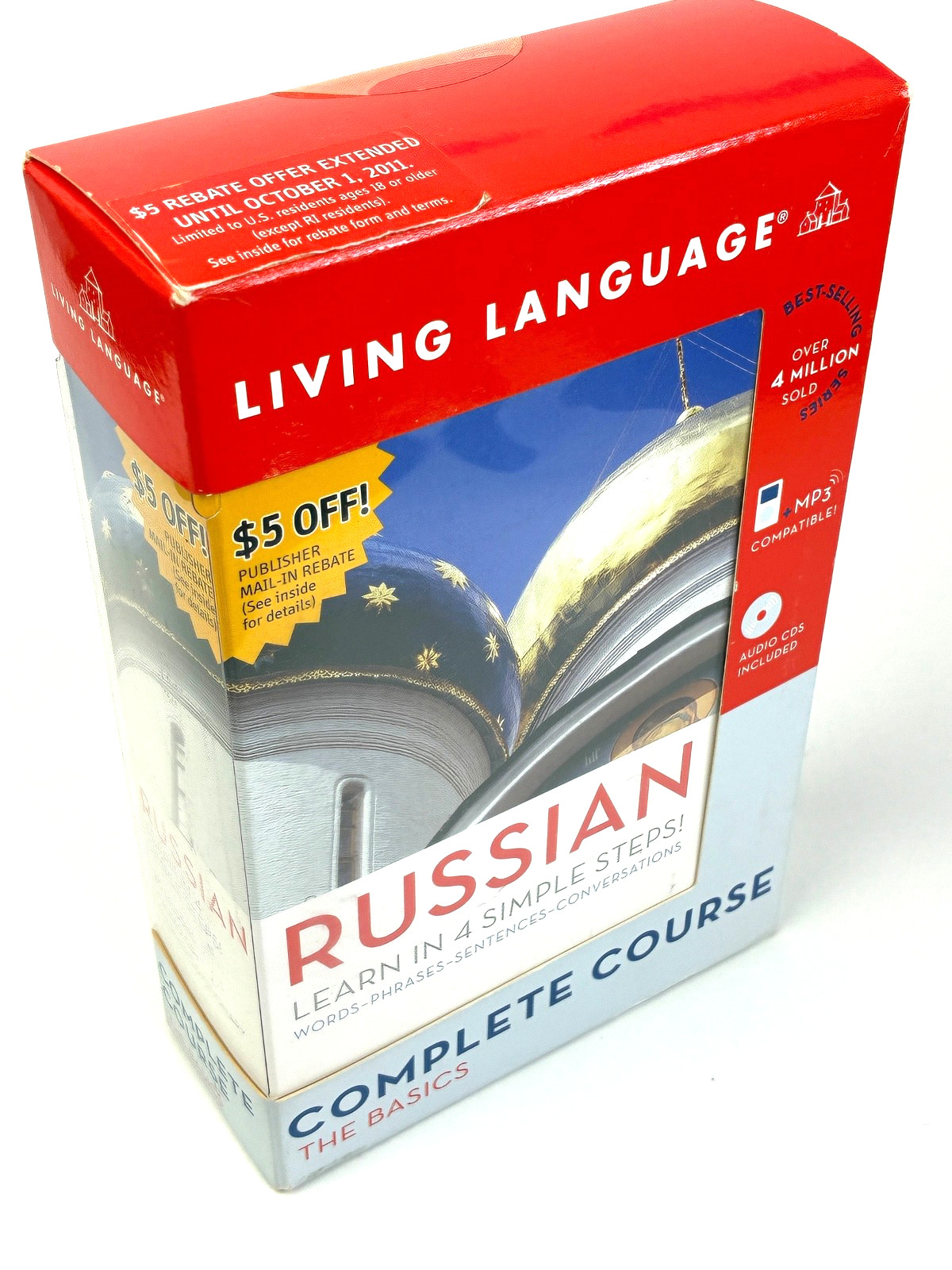 LIVING LANGUAGE; Complete Russian Course: the Basics (Book and CD Set).