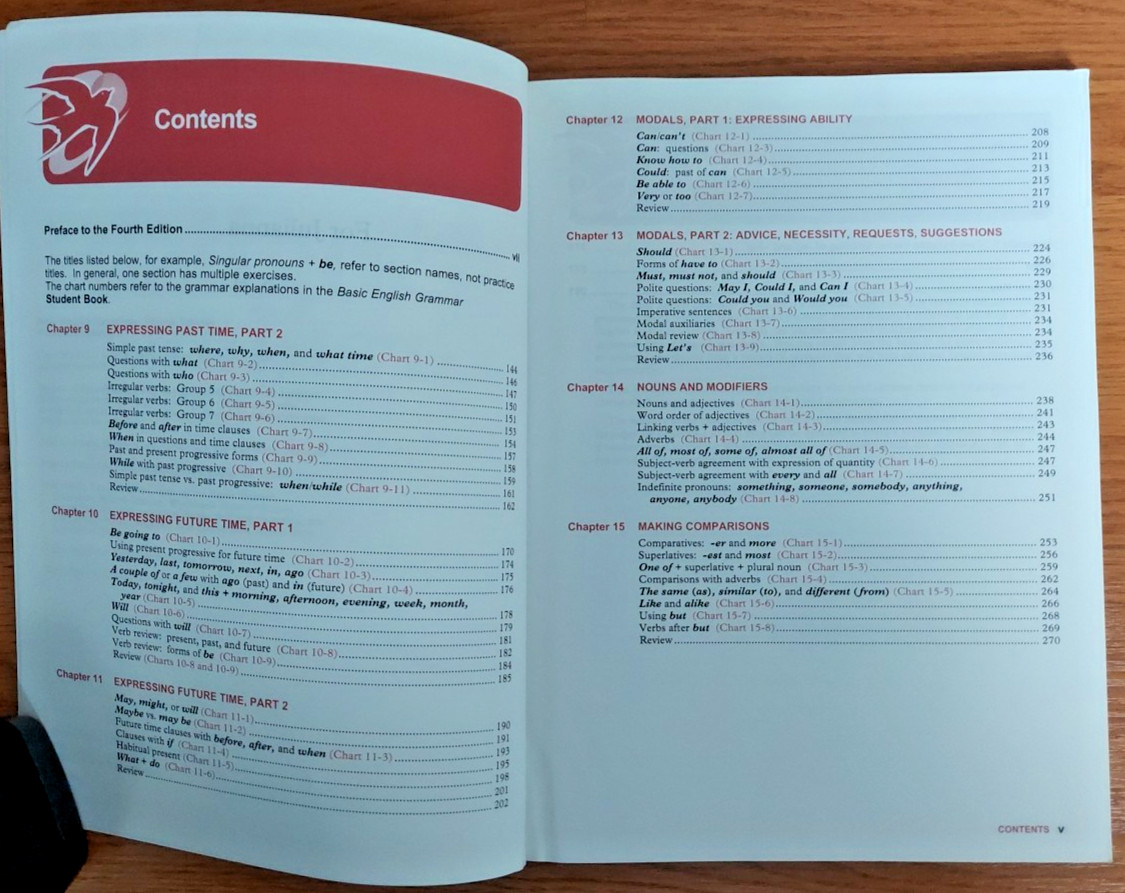 2 Books Basic English Grammar Volume B with Essential Online Resources, Workbook