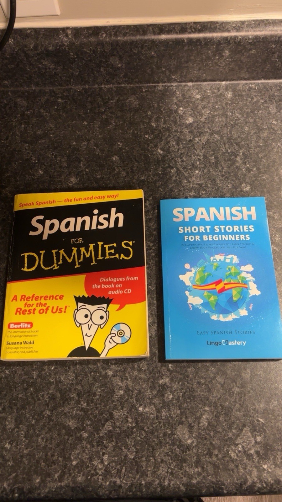 Wiley For Dummies Spanish for Dummies + Short Stories Beginners w/ Audio CD