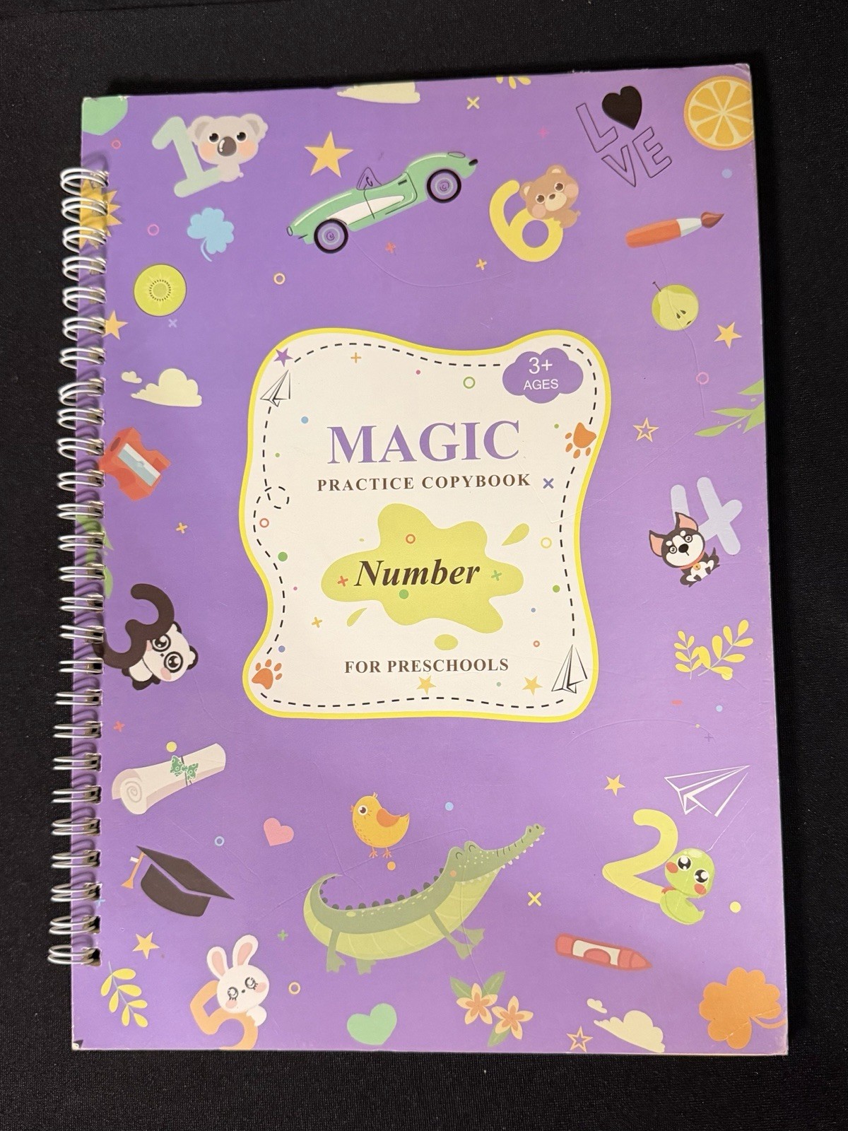 Magic Practice Copybook For Preschool Grooved Writing Practice – BOOKS ONLY!