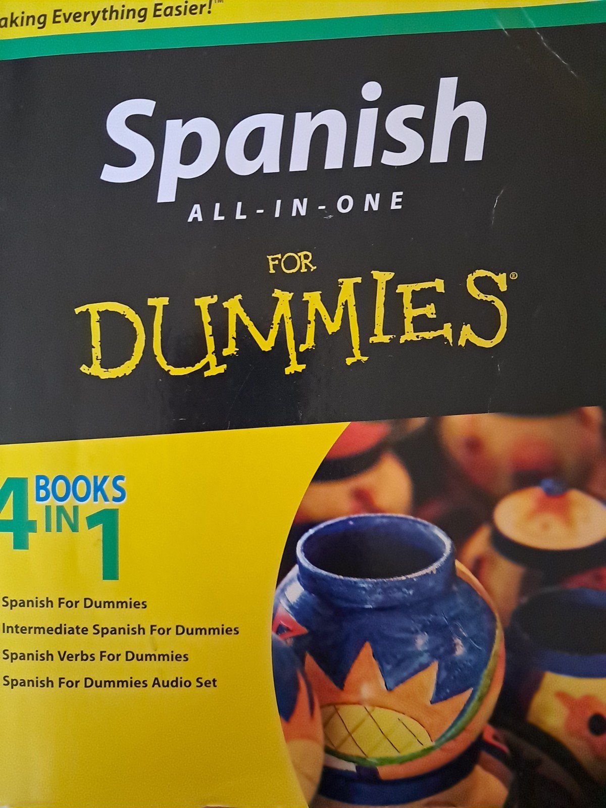 Spanish All-In-One for Dummies by The Experts at Dummies (2009, CD-ROM /…