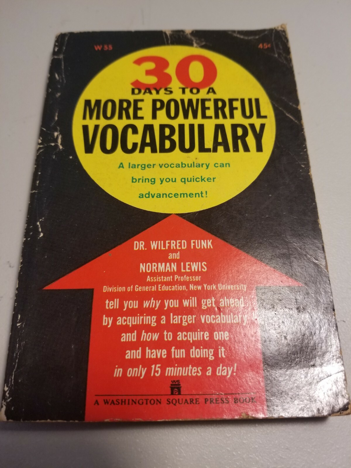 30 Days To A More Powerful Vocabulary Funk Lewis paperback vtg
