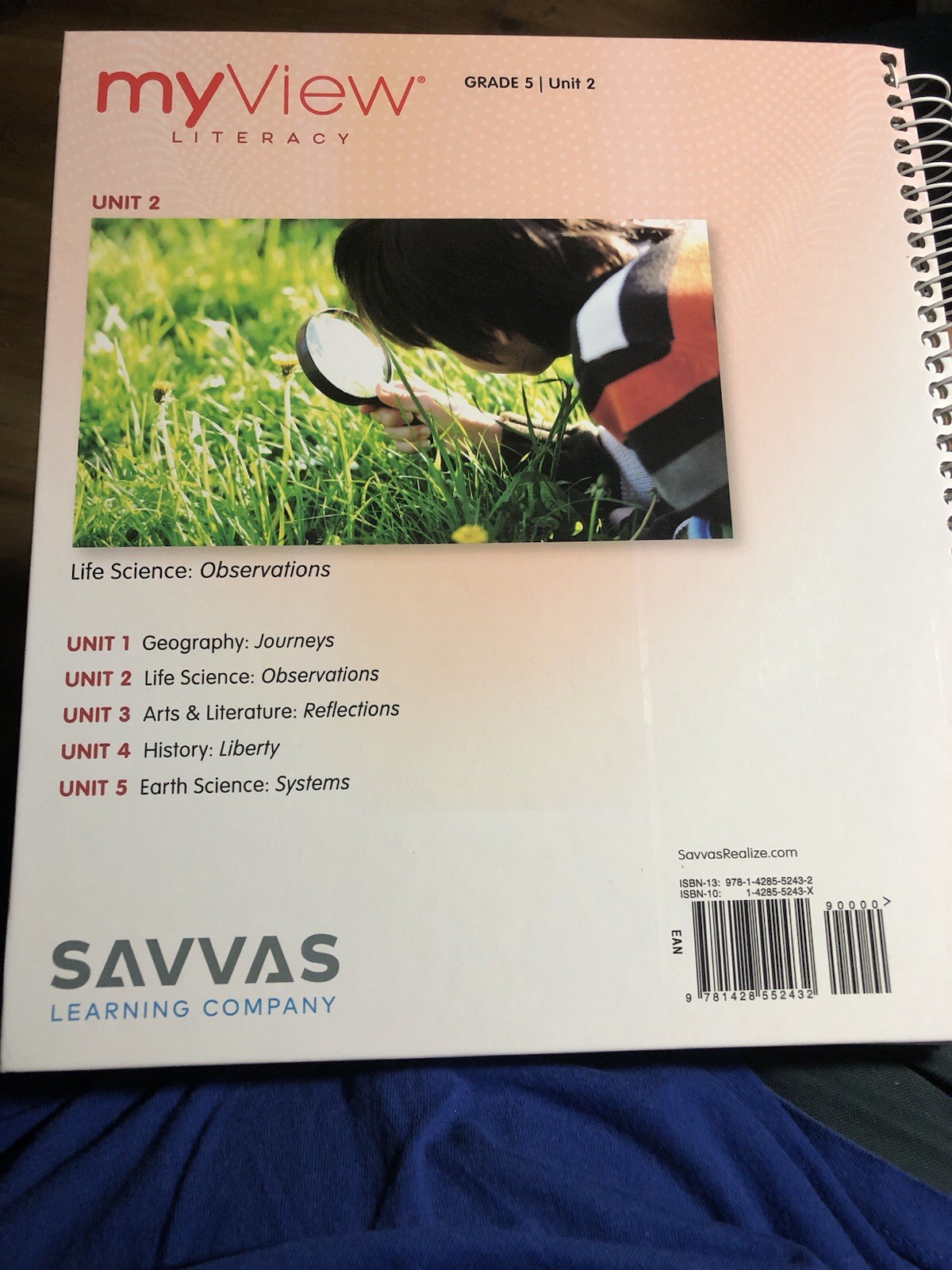 My View Literacy Grade 5 Unit 2 Teacher’s Edition