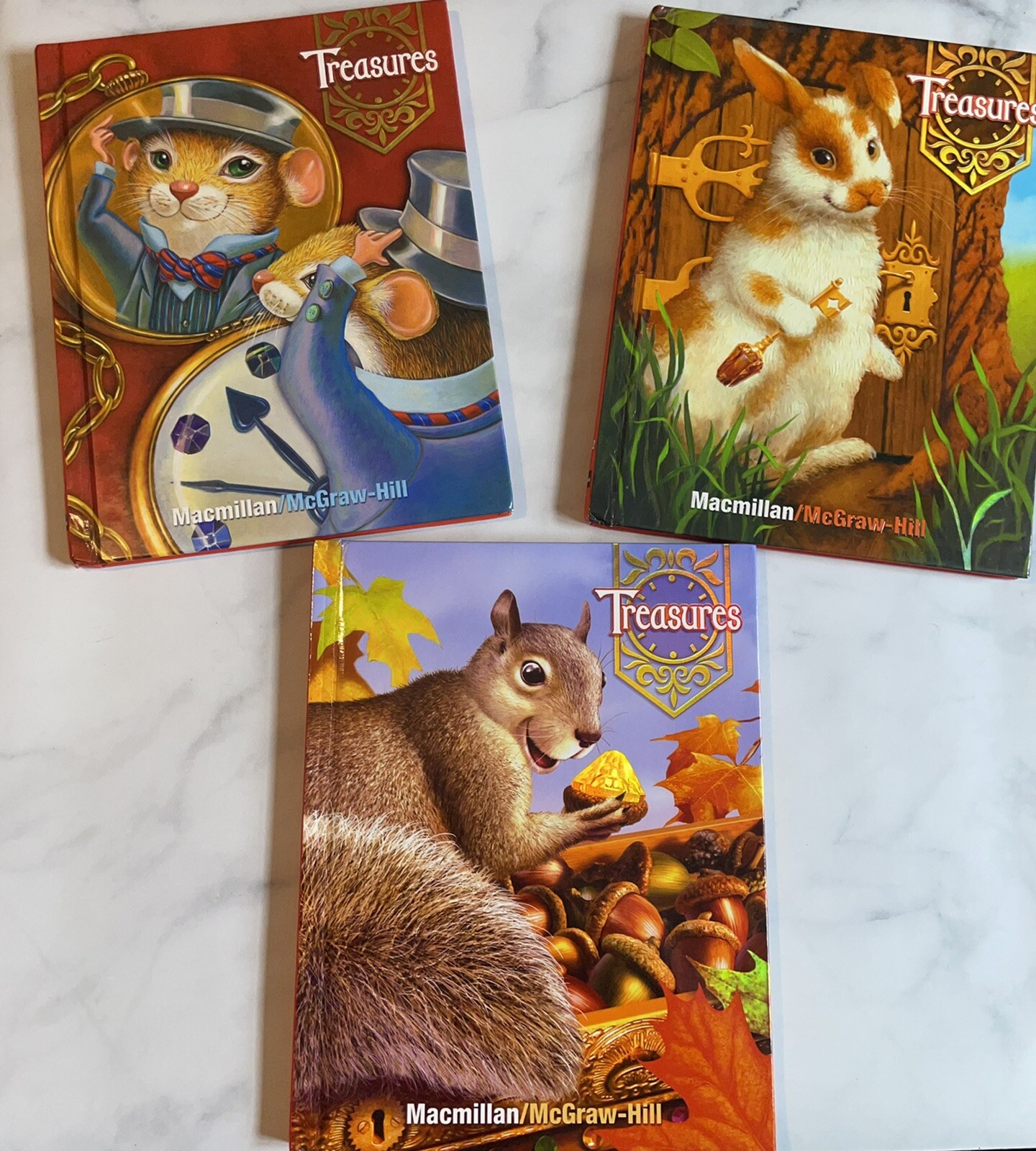 Treasures Reading & Language Arts Hardcover bundle for Grade 1