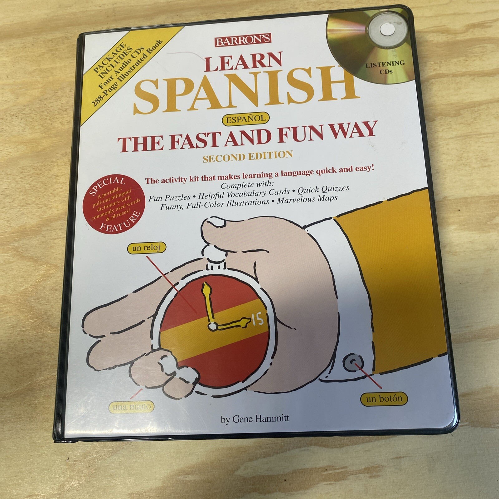 Barron’s Learn Spanish the Fast and Fun Way 2nd Edition by Gene Hammitt