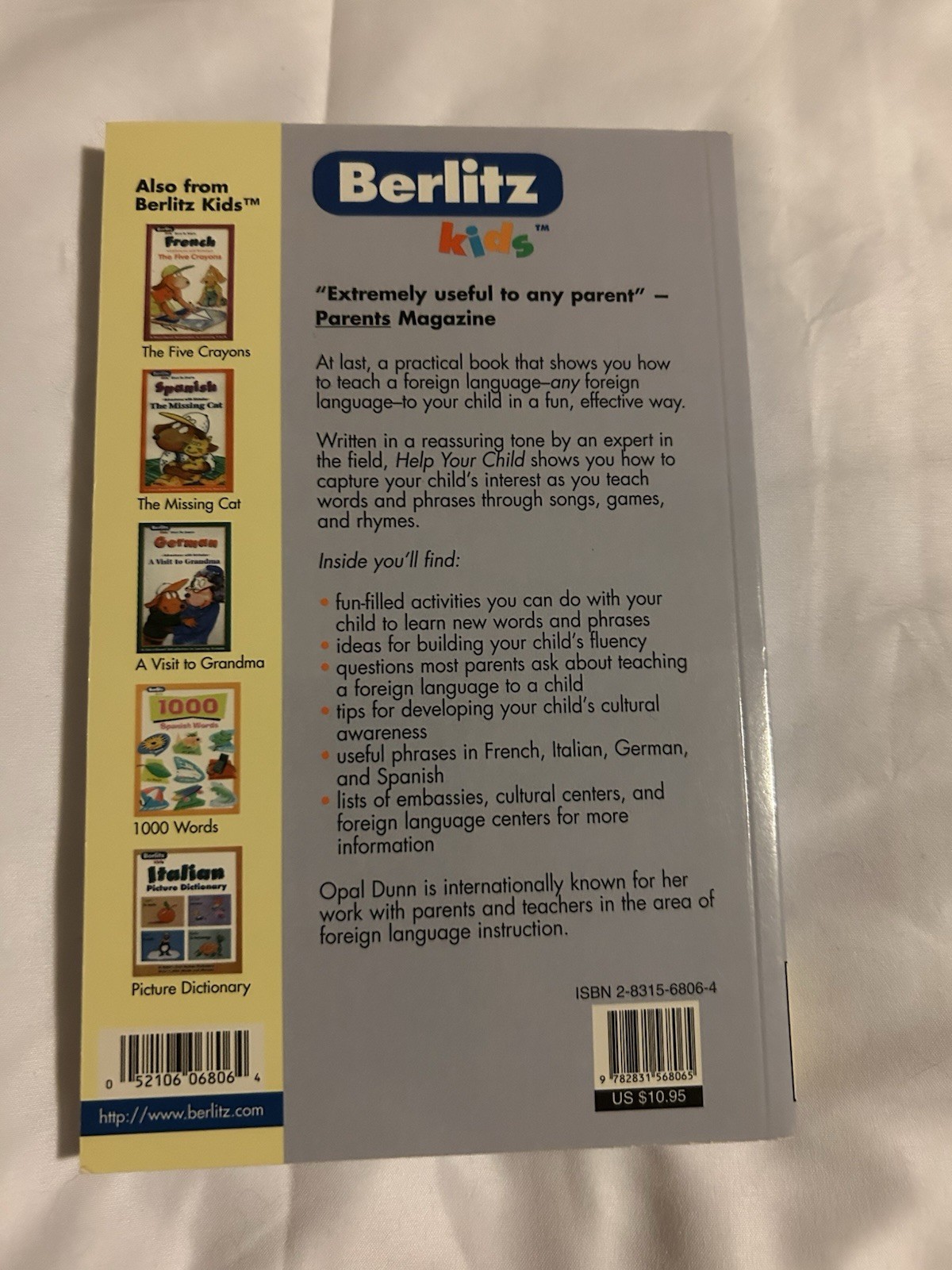 Berlitz Kids Spanish Set 1998 3 Books Cassette Tape Flash cards