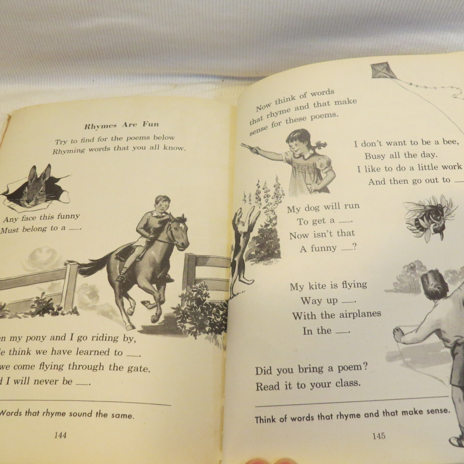 Vintage School Book Language for Meaning– Let’s Talk By McKee & Harrison 1947 HC