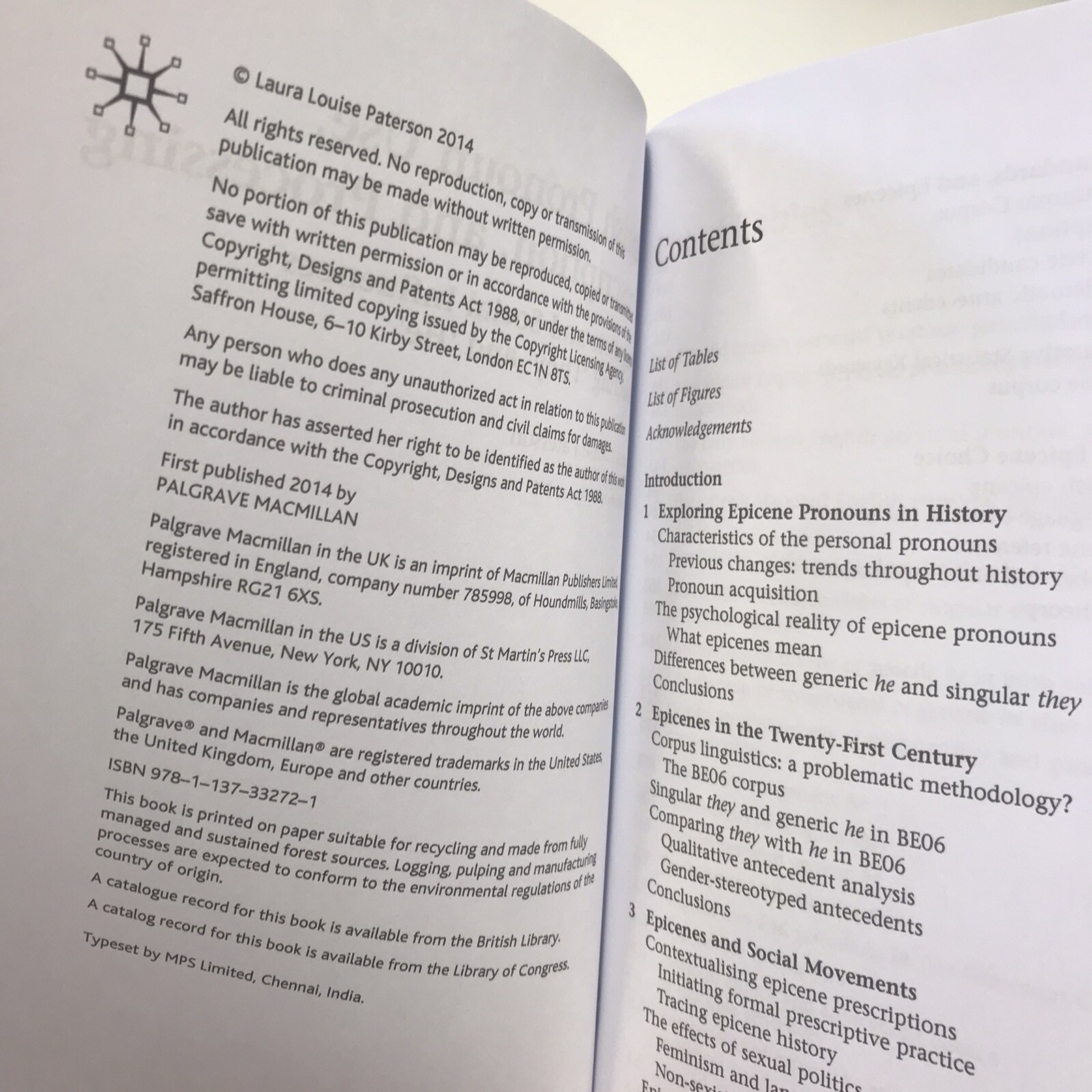 British Pronoun Use, Prescription, and Processing ( 2014 ) Laura Louise Paterson