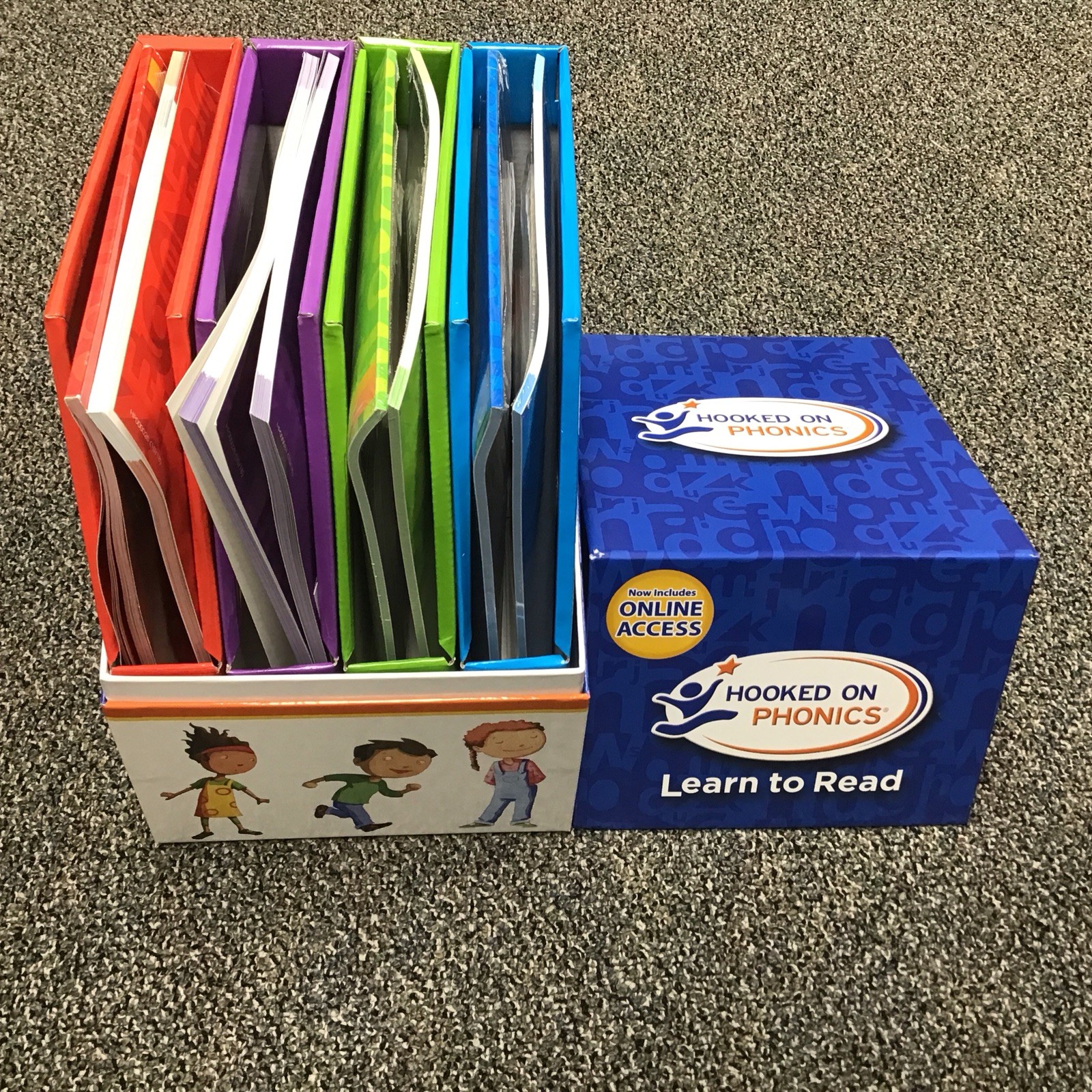 Hooked On Phonics Classic Learn to Read Set 8 Levels Pre-K to 2nd Grade